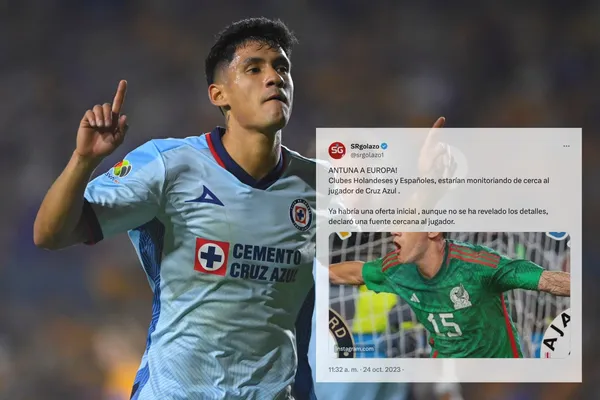 Uriel Antuna (Fotos: Imago7 - Twitter)