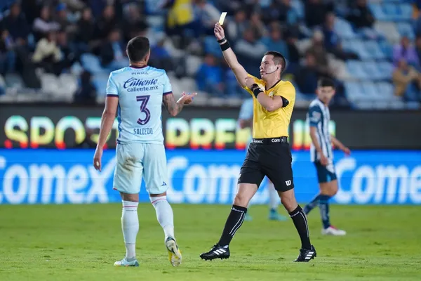 Jesús Rafael López, árbitro de la Liga MX. (Foto: Imago7)