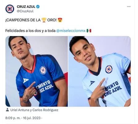 Cruz Azul | Twitter