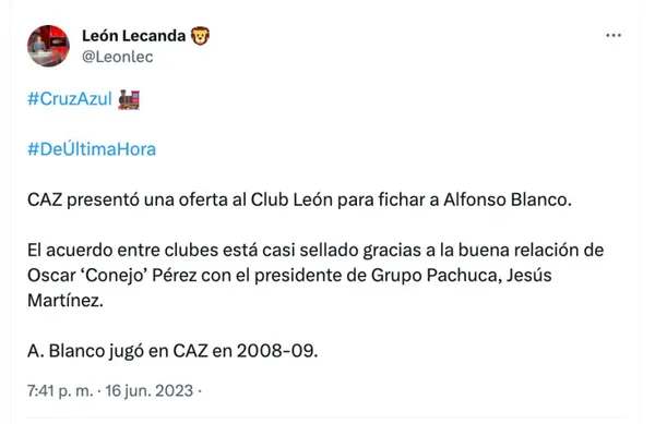 León Lecanda | Twitter