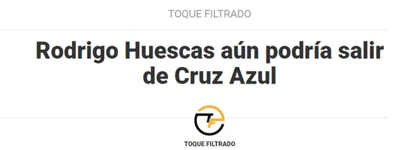 Información de Toque Filtrado (Mediotiempo)