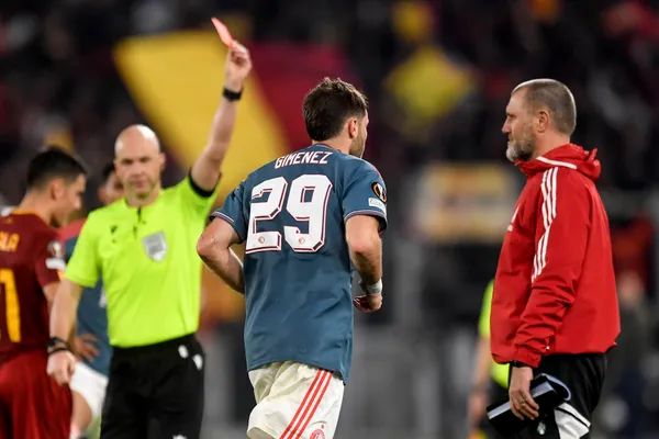 Santiago Giménez en el Feyenoord (Imago)