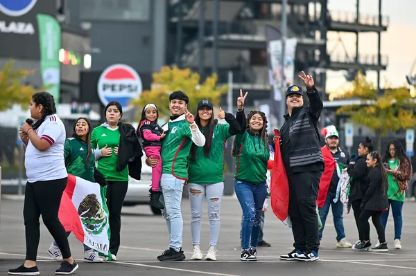Afición de México lista en el Lincoln Financial Field. (Imago7)
