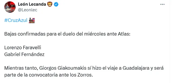 Información de León Lecanda