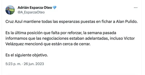 Adrián Esparza | Twitter