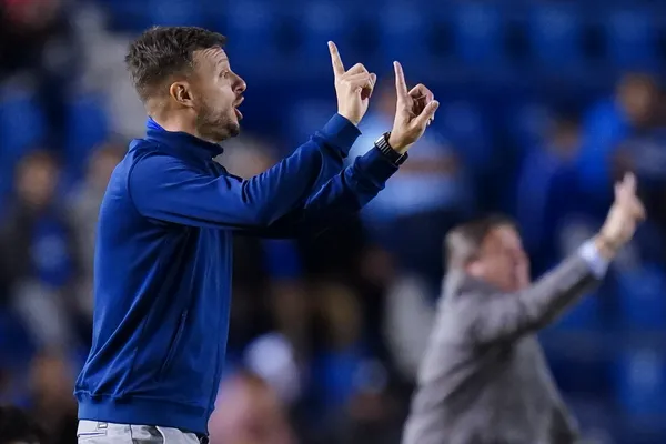 Martín Anselmi, actual DT de Cruz Azul. (Foto: Imago7)