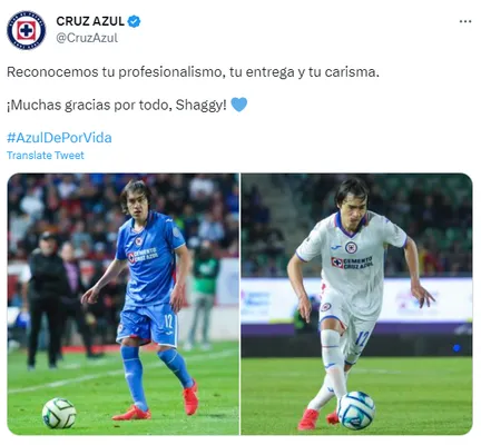 Despedida al Shaggy Martínez (TW CAZ)