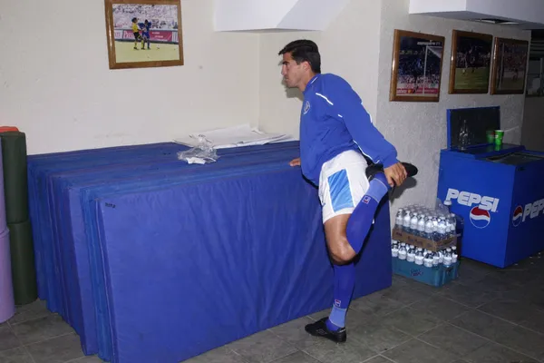 Joaquín Moreno en su época como jugador en Cruz Azul (Jam Media)