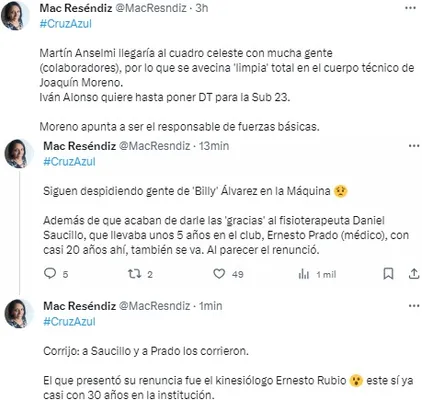 "Limpia" en el CT de La Máquina. (@macresndiz)