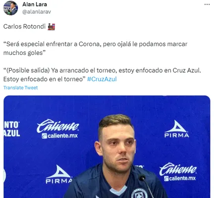 Twitter de Alan Lara