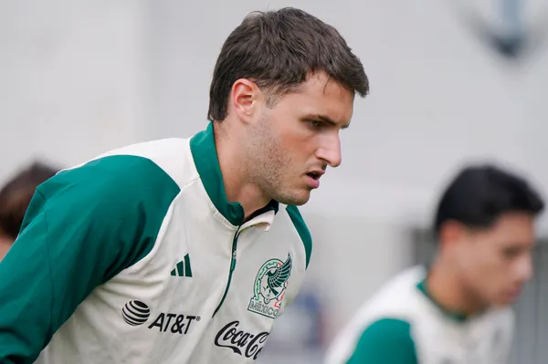 Jaime Lozano explicó la situación de Santiago Giménez en el Tri (Imago 7)