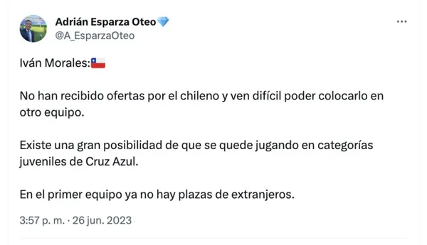Adrián Esparza | Twitter