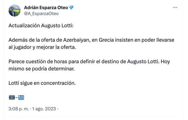 Adrián Esparza | Twitter