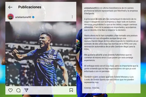 Uriel Antuna | Instagram