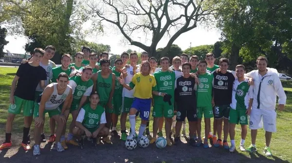 El grupo de Excursionistas que entrenó Martin Anselmi