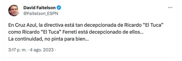 David Faitelson | Twitter