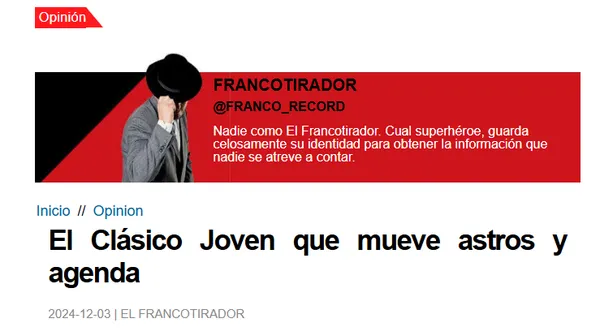 Información de El Francotirador