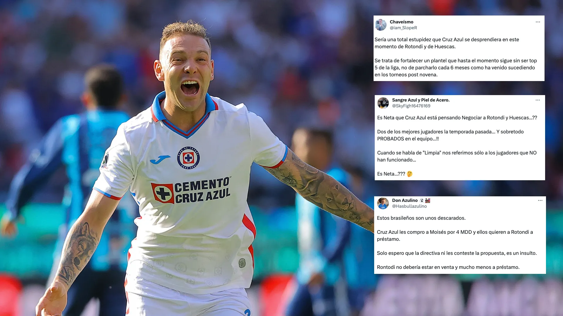 Rotondi es pretendido por dos clubes brasileños