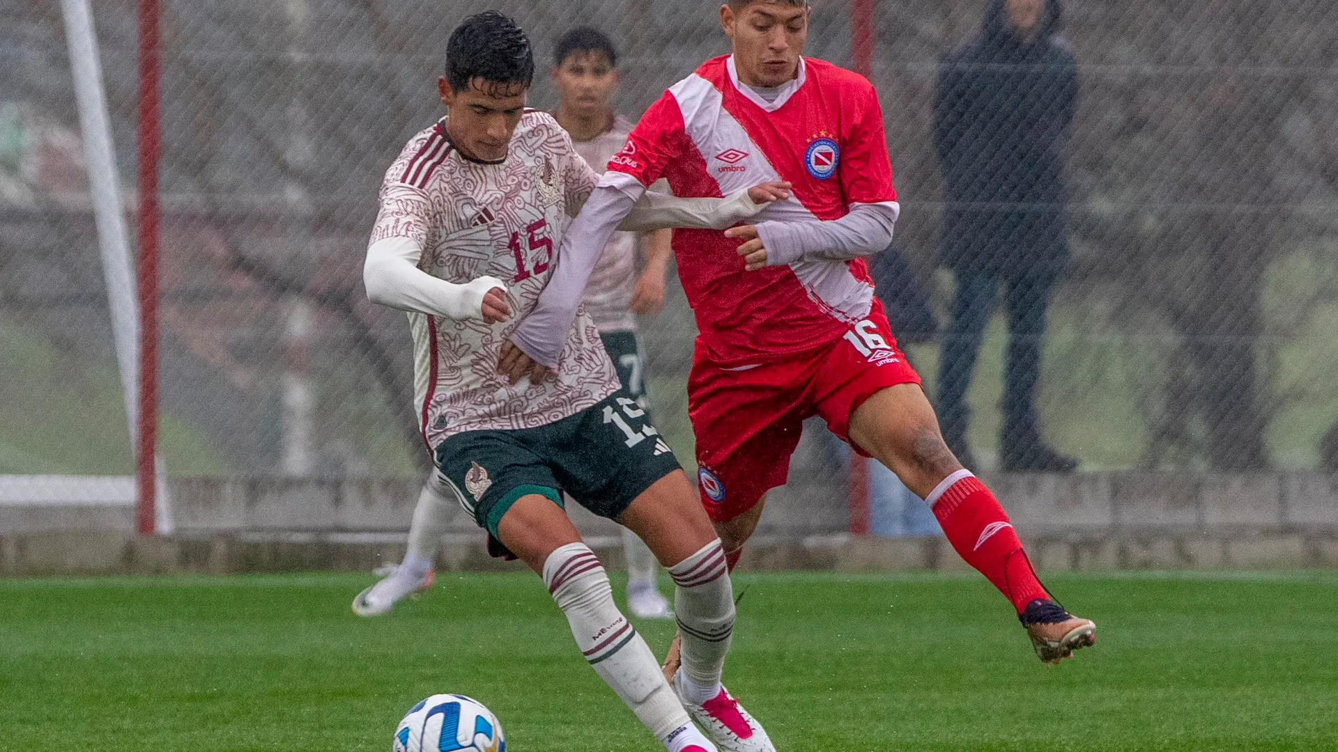 Rafa Guerrero: titular indiscutible con la Selección mexicana Sub 20 en su gira por Argentina