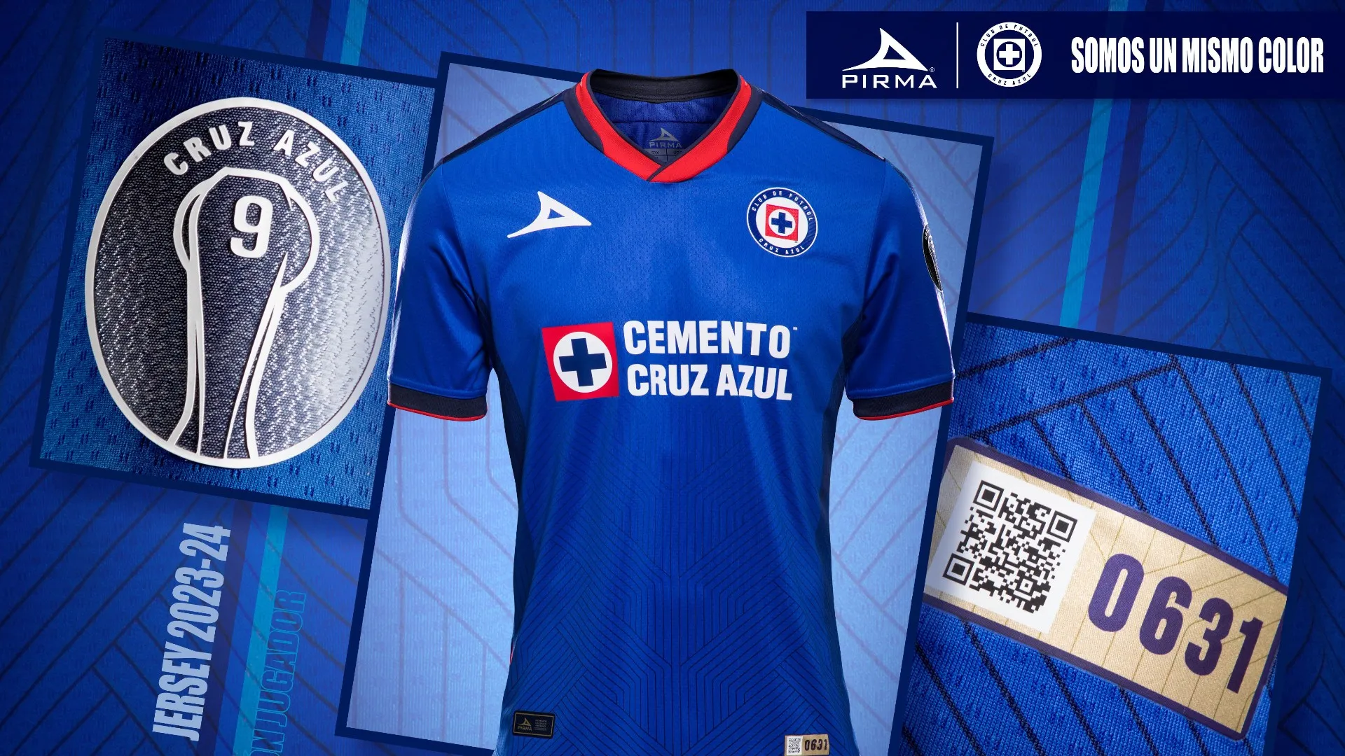 Pirma lanza jersey de colección de Cruz Azul