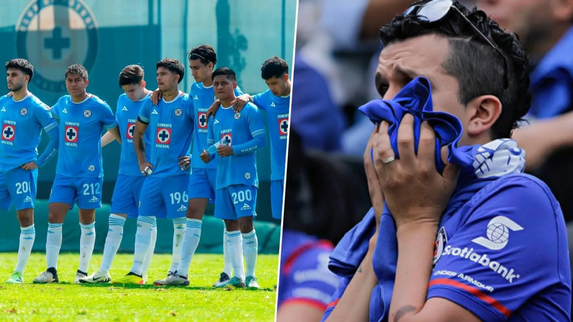 La afición de Cruz Azul teme por el primer equipo.