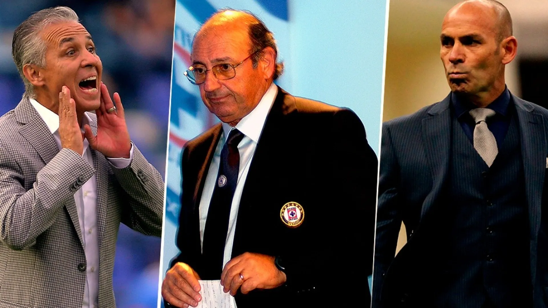 Los 25 técnicos que ha tenido Cruz Azul en los últimos 25 años