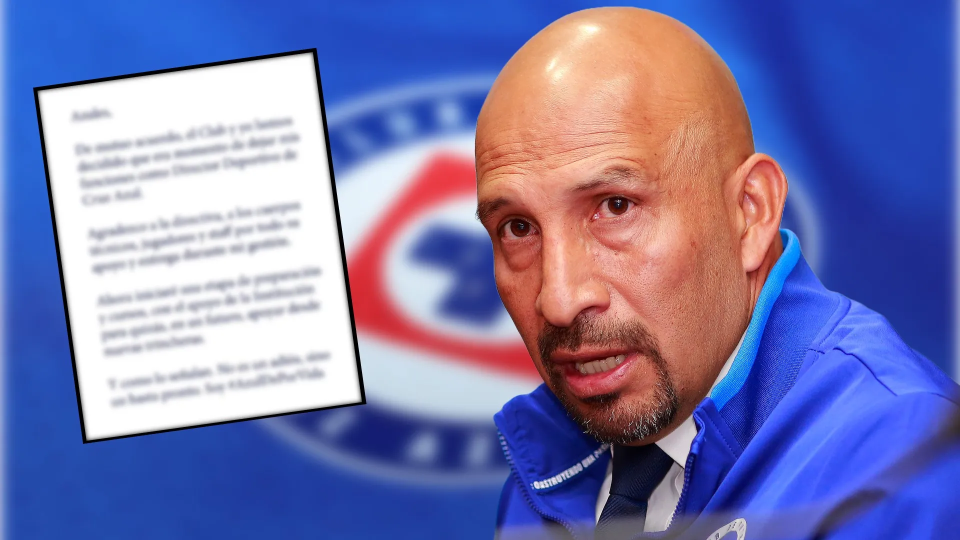 Conejo Pérez se despidió de Cruz Azul: “No es un adiós sino un hasta pronto”