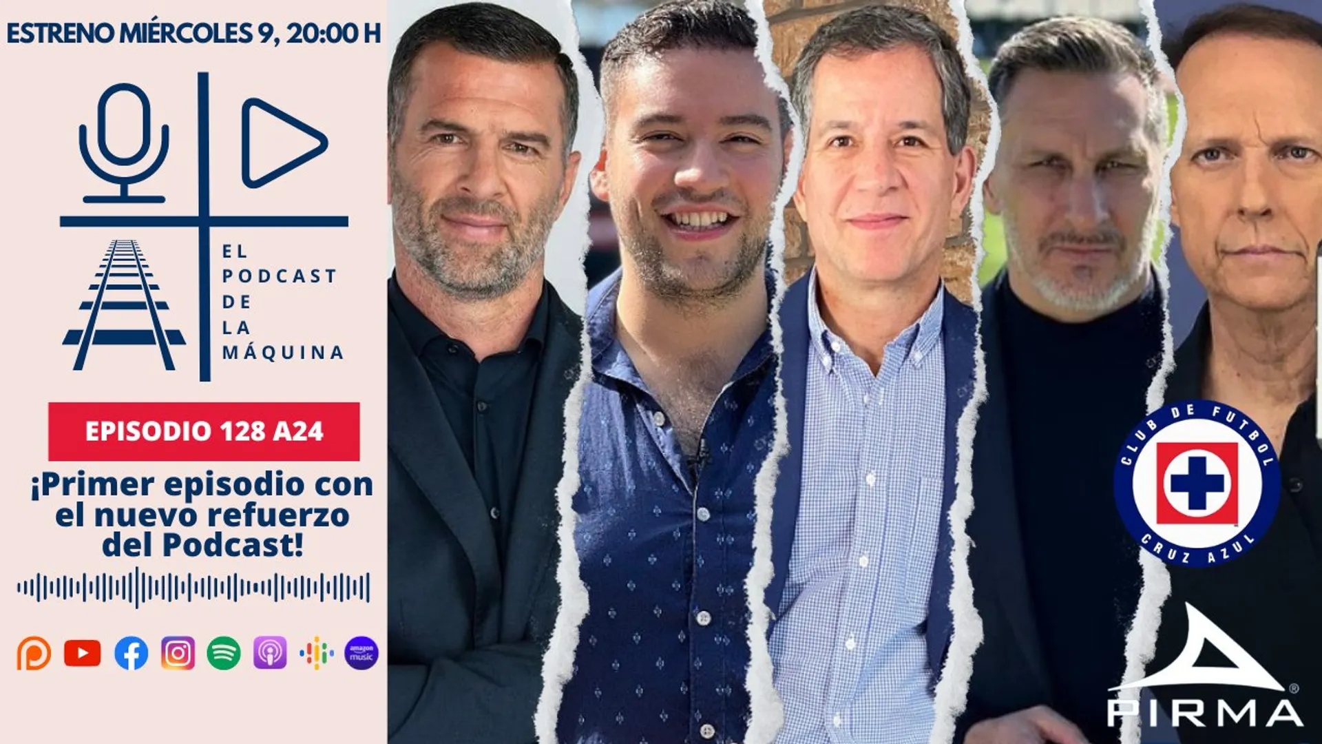 El Pódcast de La Máquina confirma a Chaco Giménez como refuerzo: ¿cuándo debuta el ex Cruz Azul?