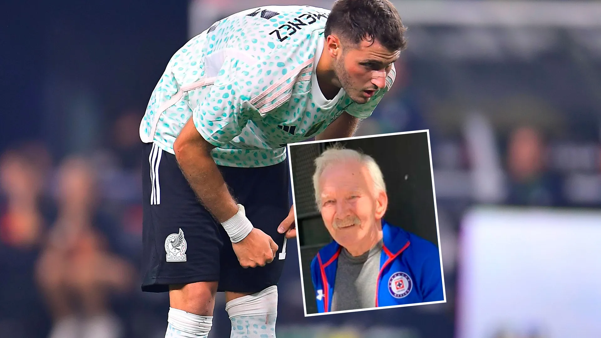 "Te amo": Las emotivas palabras de Santiago Giménez tras el fallecimiento de su abuelo