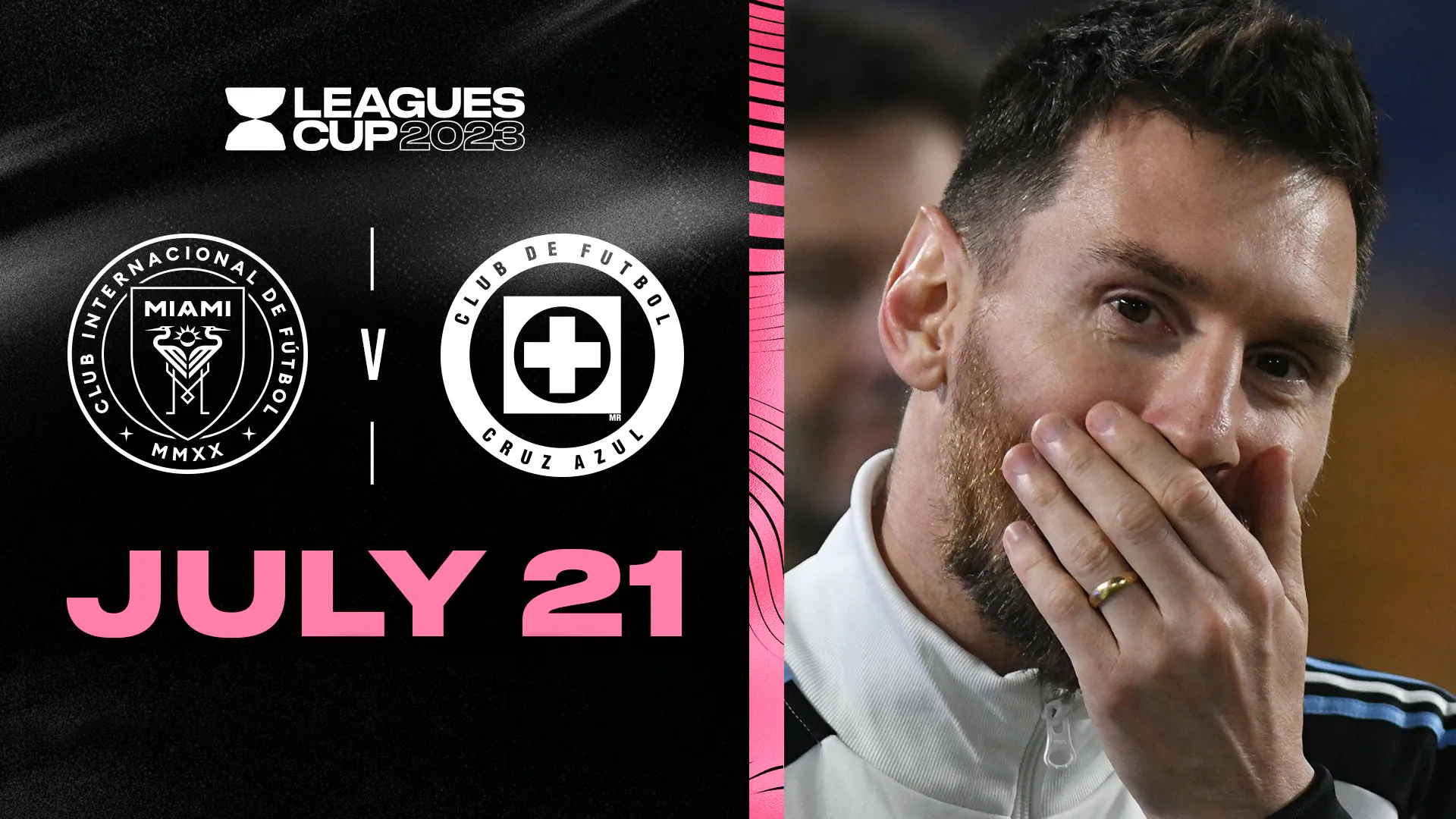 Efecto Messi: Leagues Cup cambia de hora el partido de Cruz Azul vs. Inter Miami