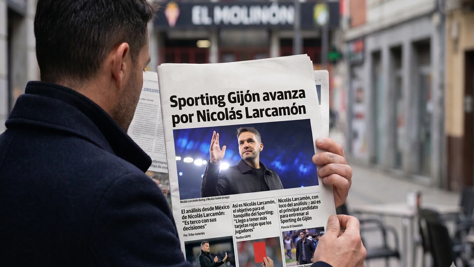 Así definieron a Nicolás Larcamón en España en medio del interés de Sporting Gijón.