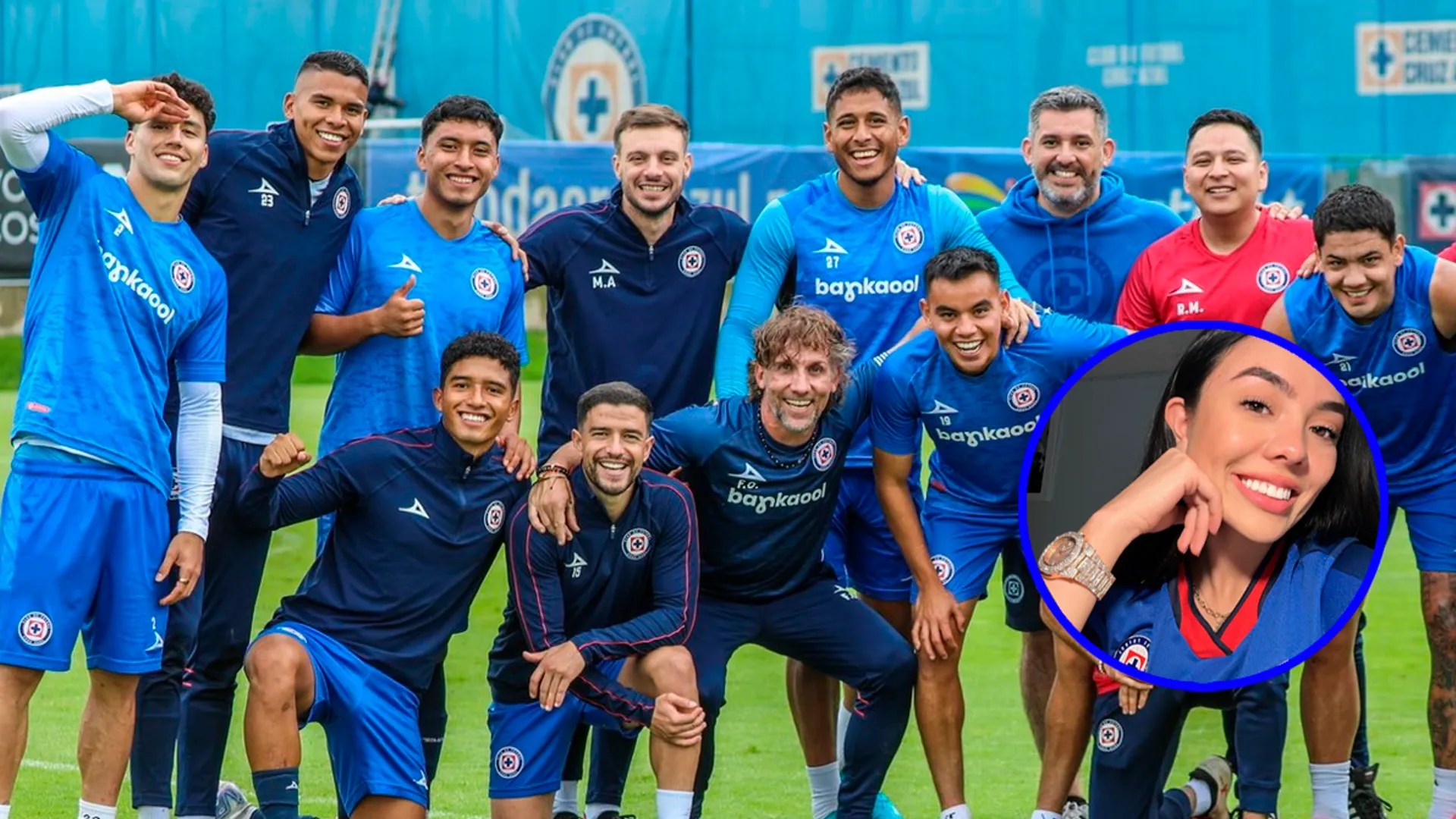 Anselmi ya volteó a ver a César Martínez: el novio de Melissa Rivas ya entrenó con el primer equipo de Cruz Azul