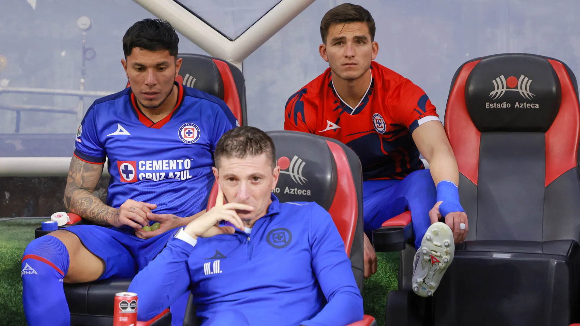 Carlos Salcedo, Sebastián Jurado y Moisés Vieira se olvidan de Cruz Azul