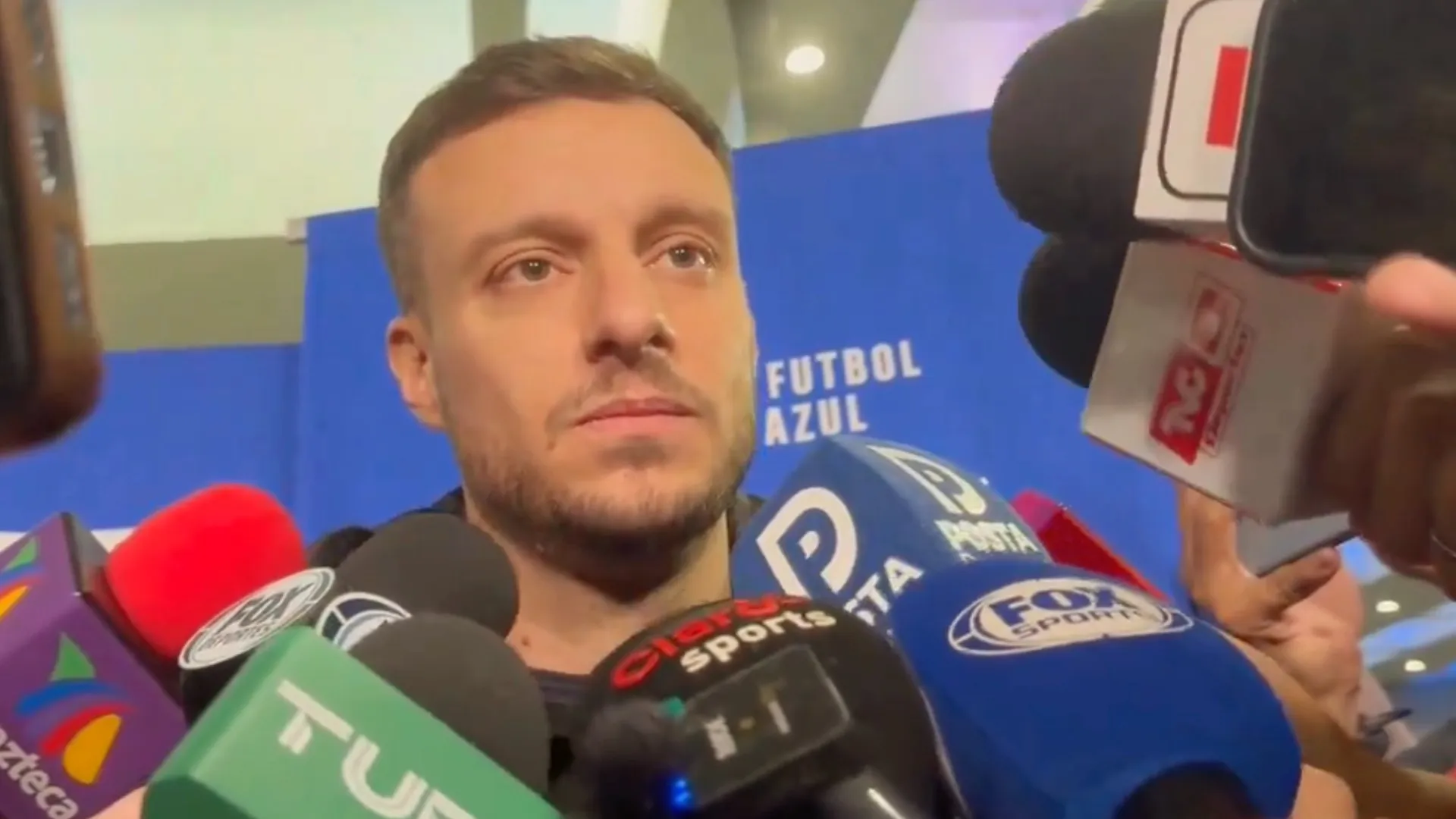 Cruz Azul: Las primeras palabras de Martín Anselmi a su llegada a México