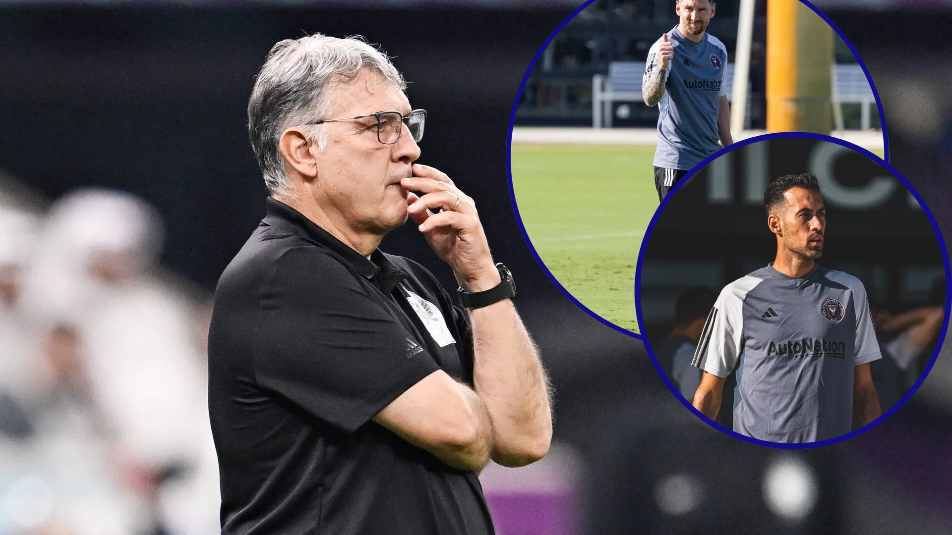 Gerardo Martino confirmó las presencias de Lionel Messi y Sergio Busquets