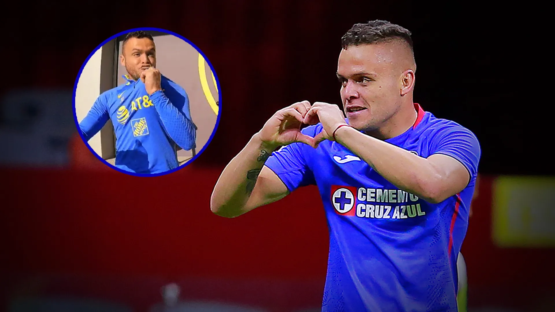 Clásico Joven: La épica respuesta de Cruz Azul al América por el falso beso del Cabecita Rodríguez a su escudo