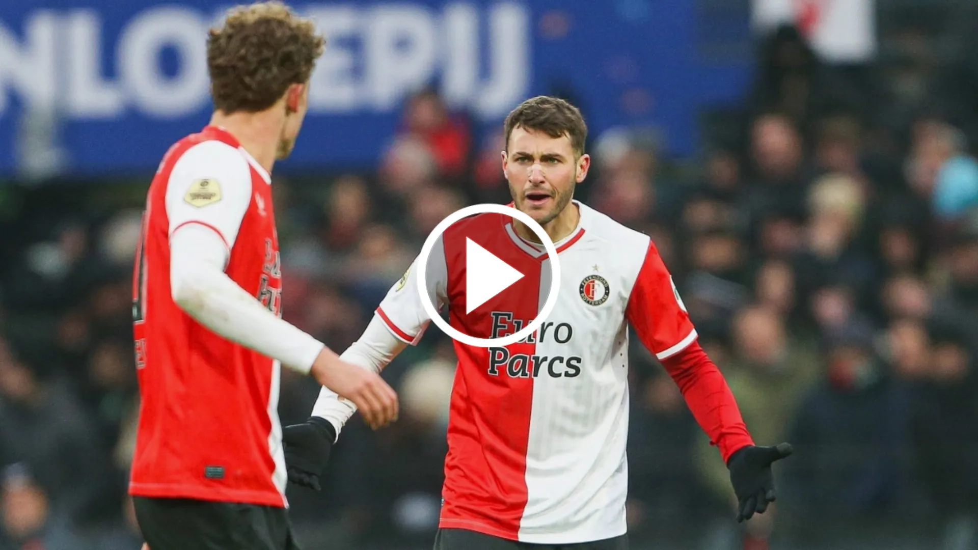 Santi Giménez marcó para el Feyenoord ante PSV.