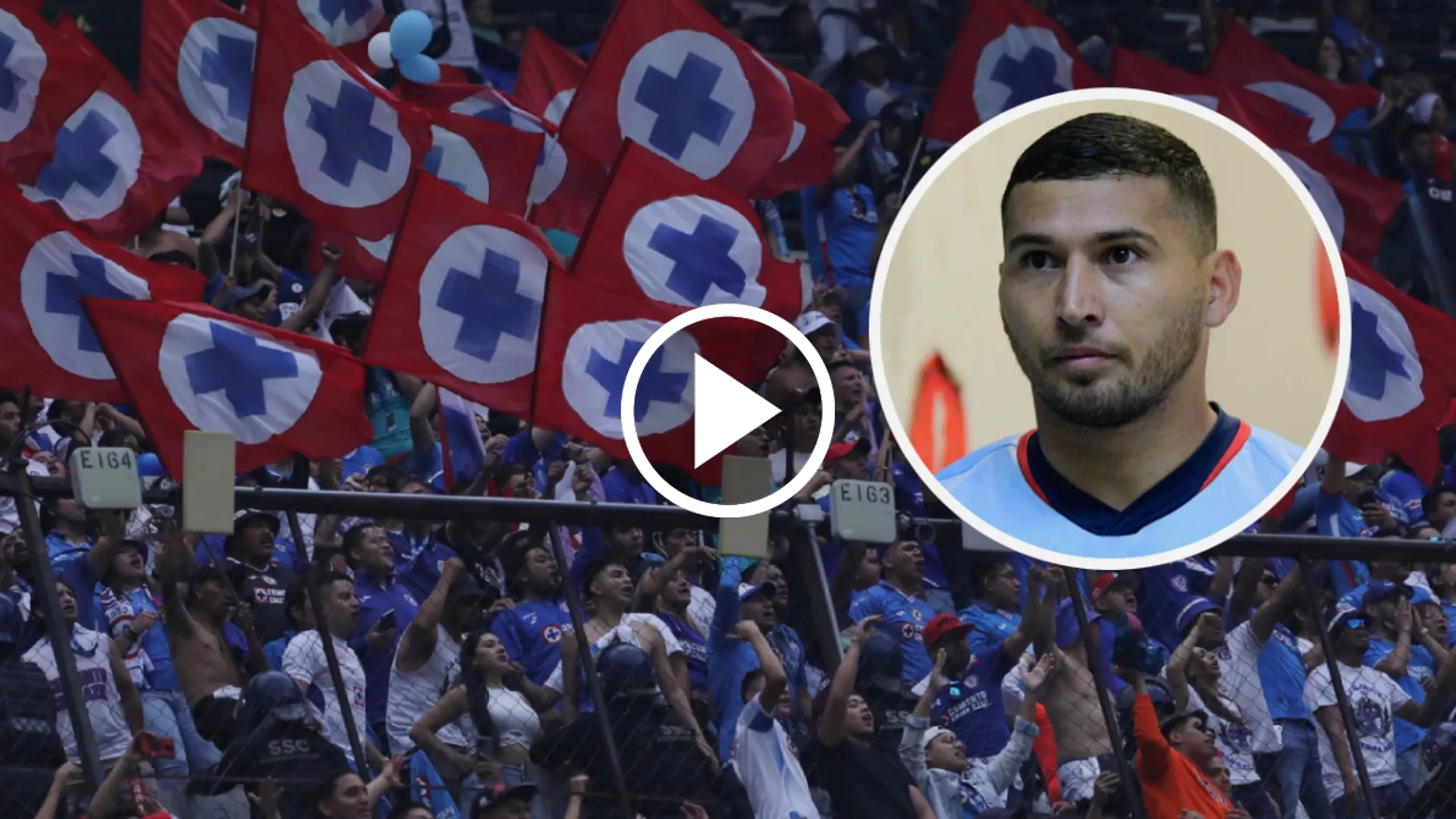 Afición de Cruz Azul mandó mensaje a Anselmi por Juan Escobar