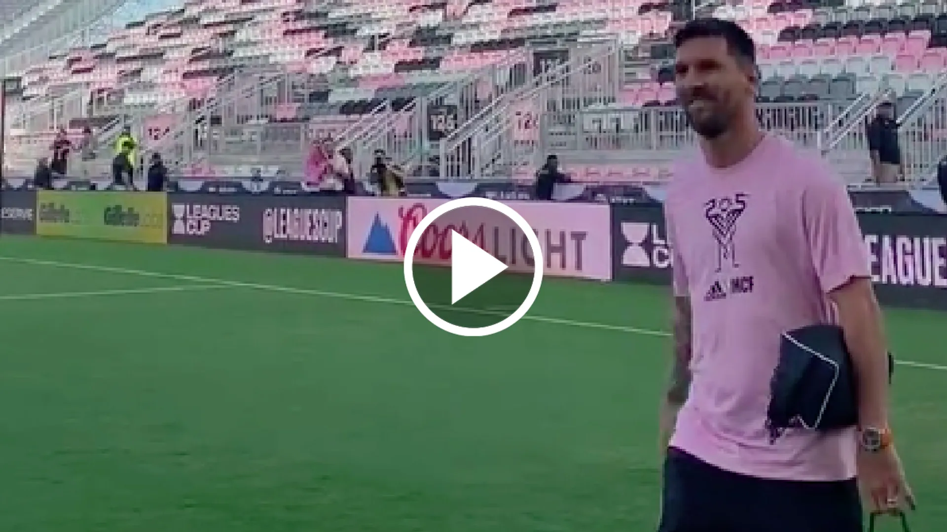 Messi está listo para enfrentar a Cruz Azul