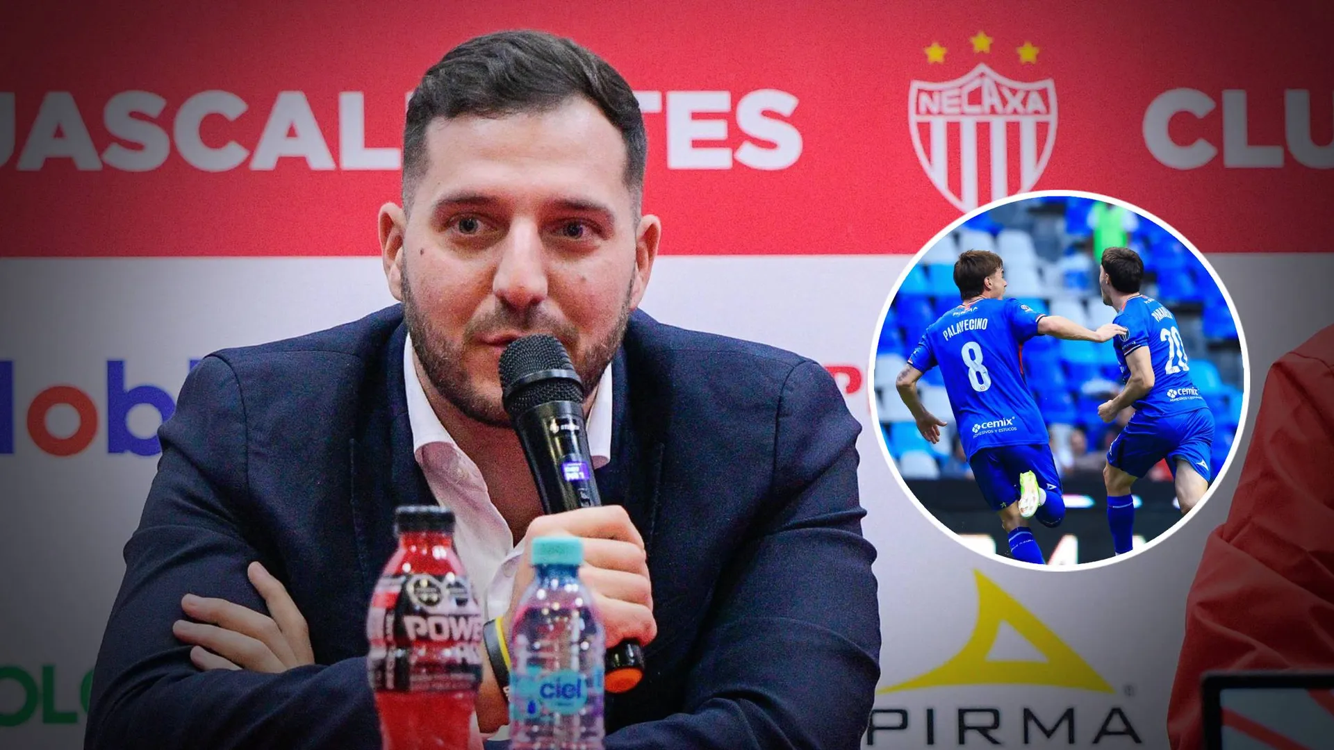 José Hanan explicó como Cruz Azul se quedó con Palavecino y Paradela.