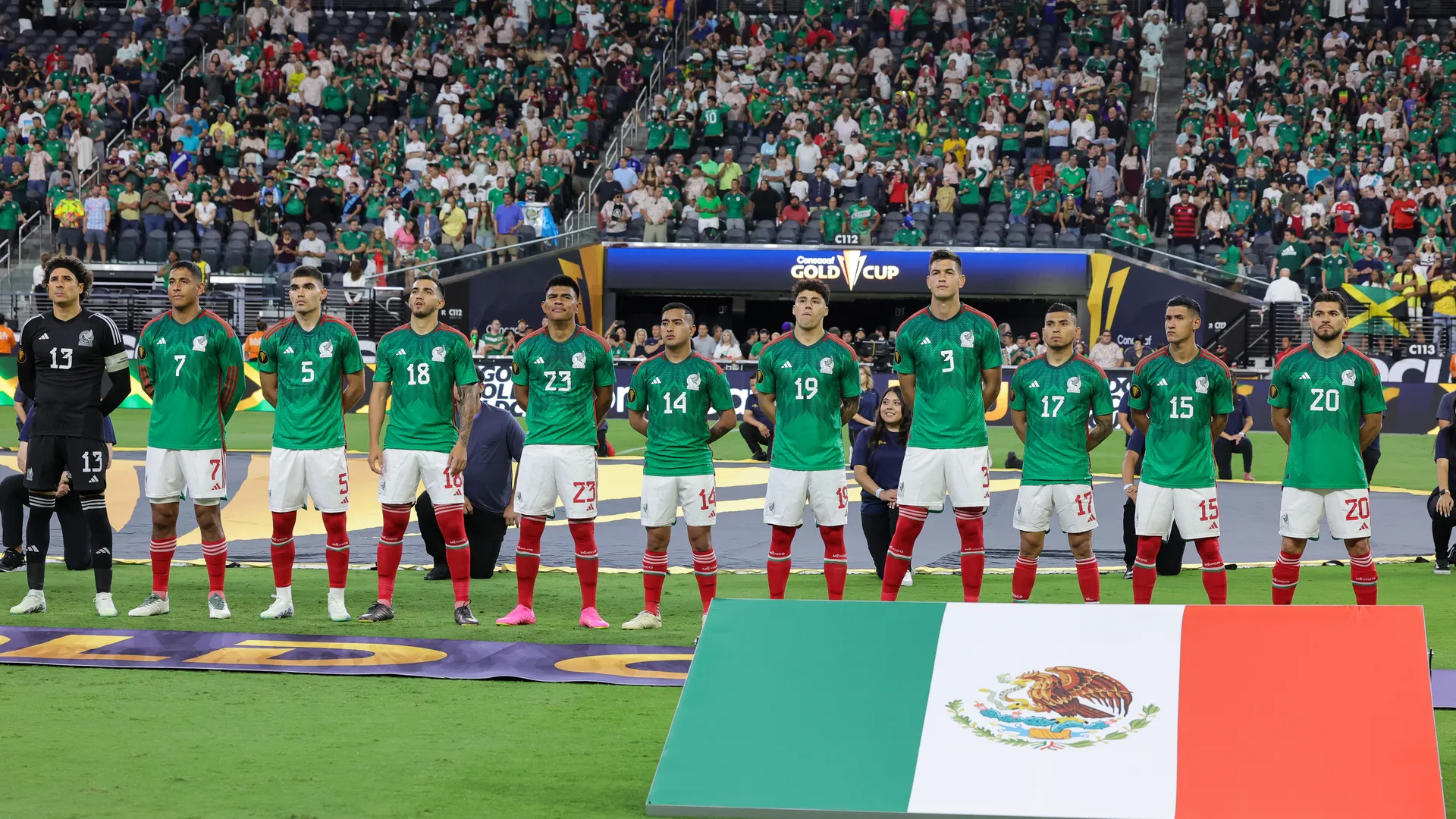 México juega contra Panamá la final de la Copa Oro 2023.