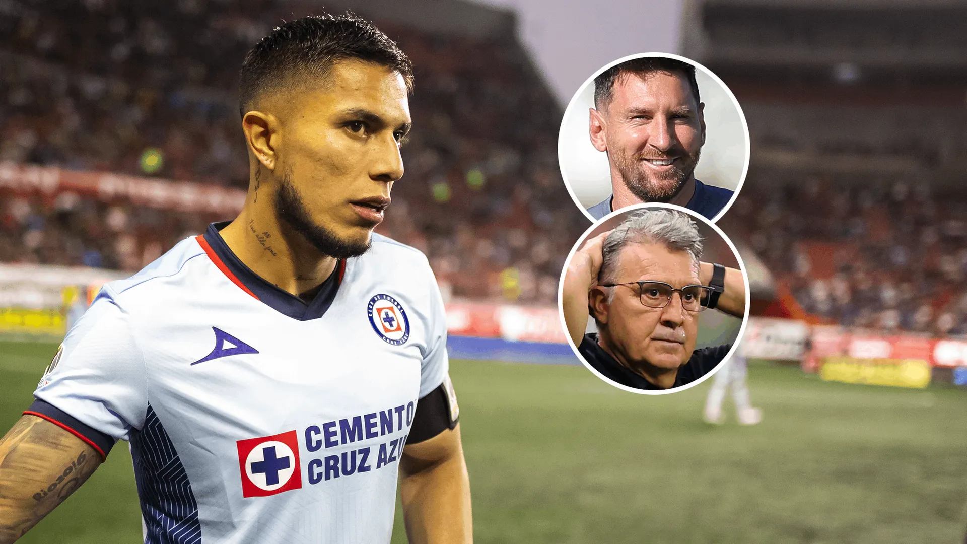 El Titán calienta el Cruz Azul - Inter Miami.