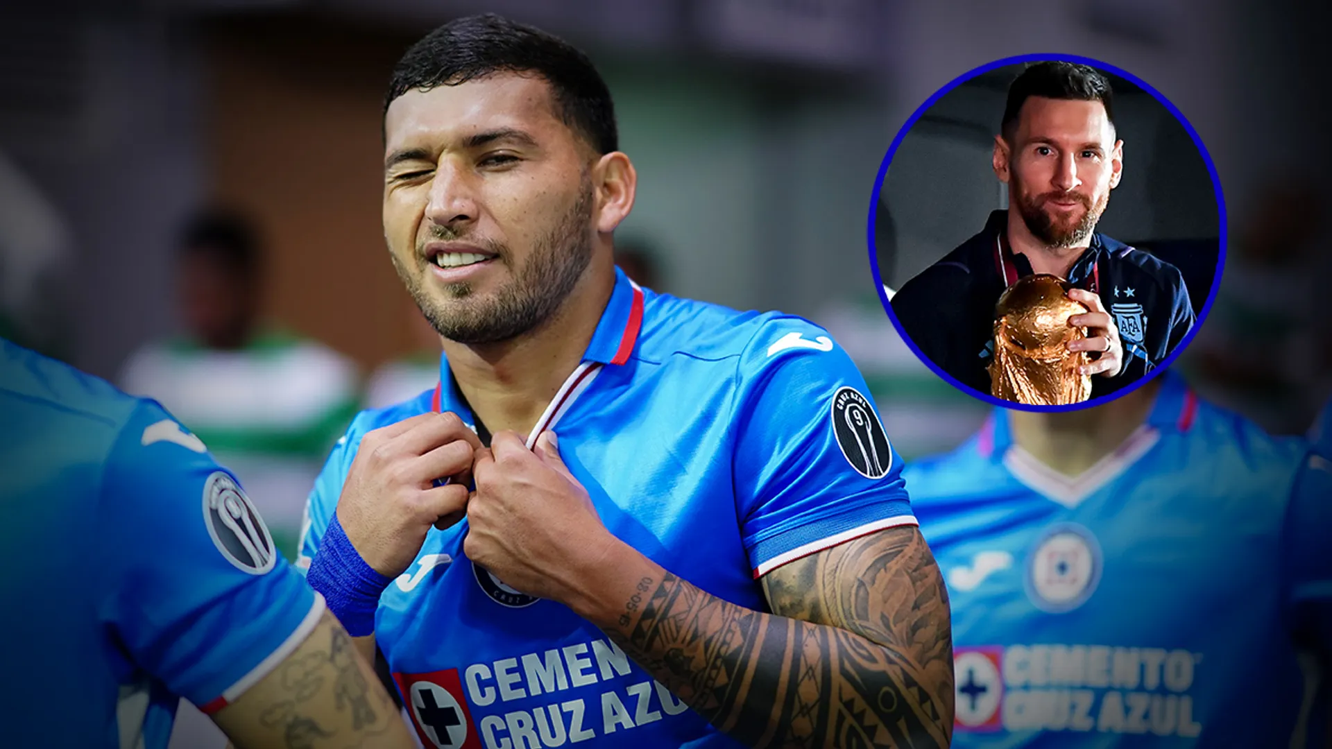 Muralla celeste: así quedará la defensa de Cruz Azul que buscará frenar a Messi con Inter Miami | Leagues Cup 2023