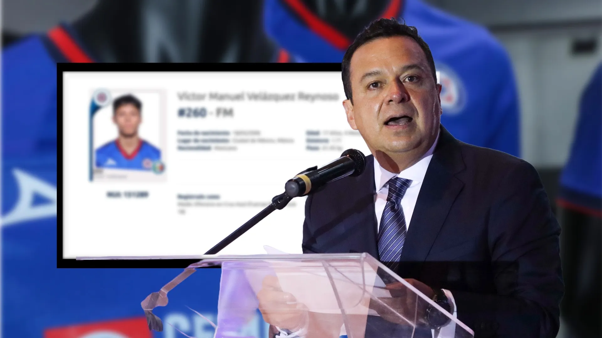 Polémica en redes: ¿Hijo de Víctor Velázquez juega en las Fuerzas Básicas de Cruz Azul?