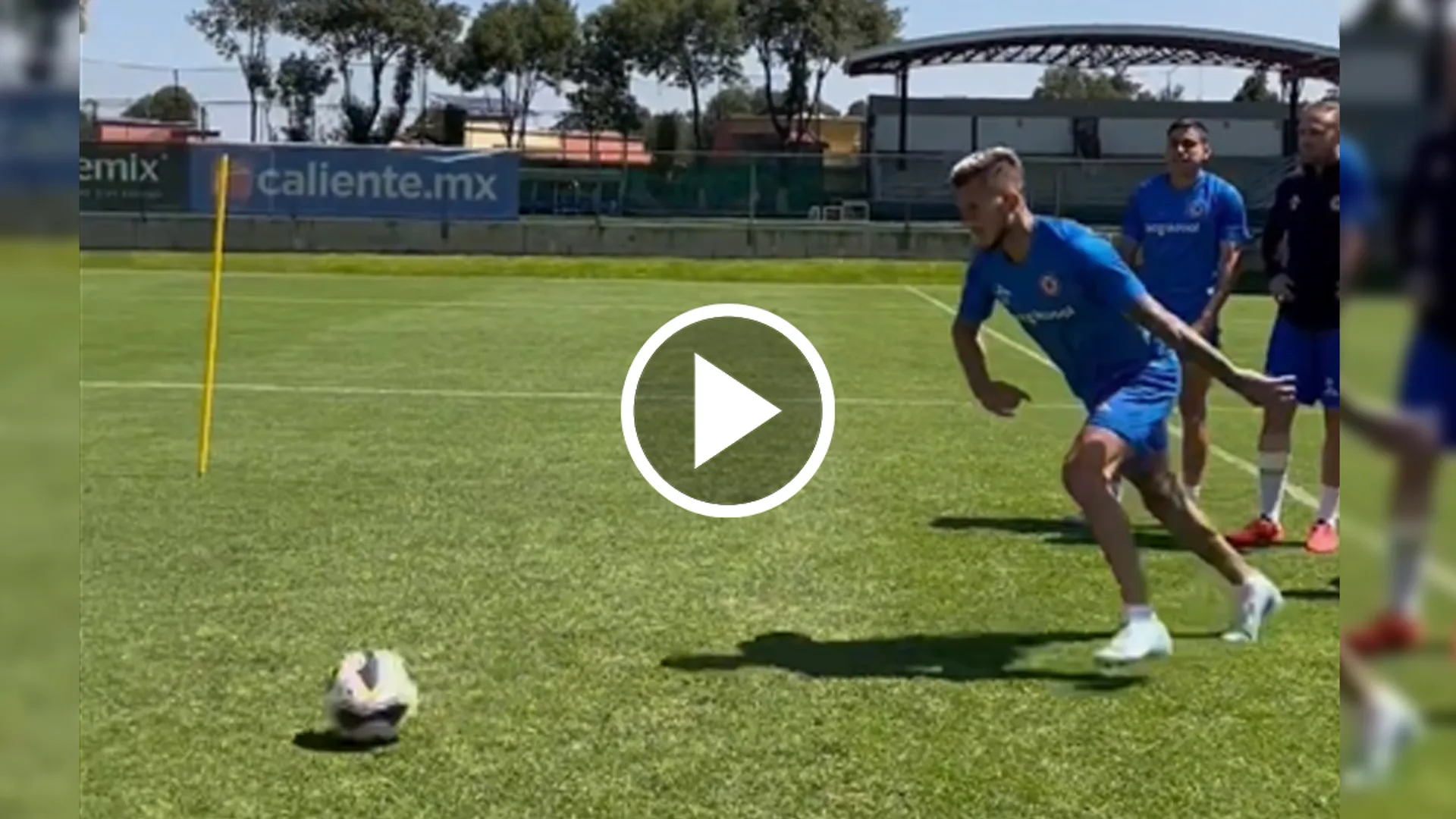 Por eso lo quiere Boca: el golazo que firmó Gonzalo Piovi en el entrenamiento de Cruz Azul