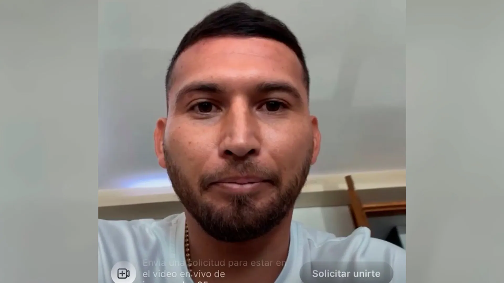 "Dicen cualquier cosa", Juan Escobar sorprendió con un live tras quedar fuera de Cruz Azul