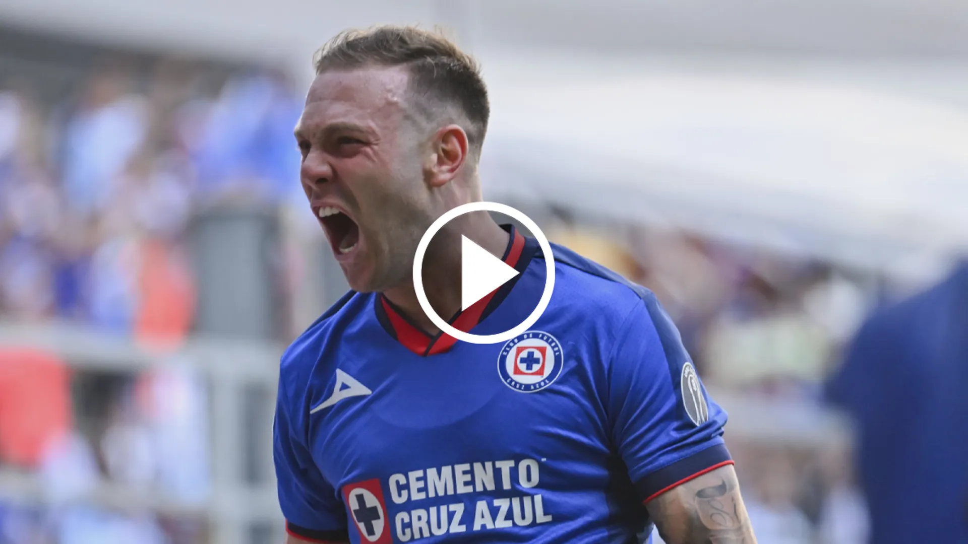 Gol de Carlos Rotondi ante Querétaro.