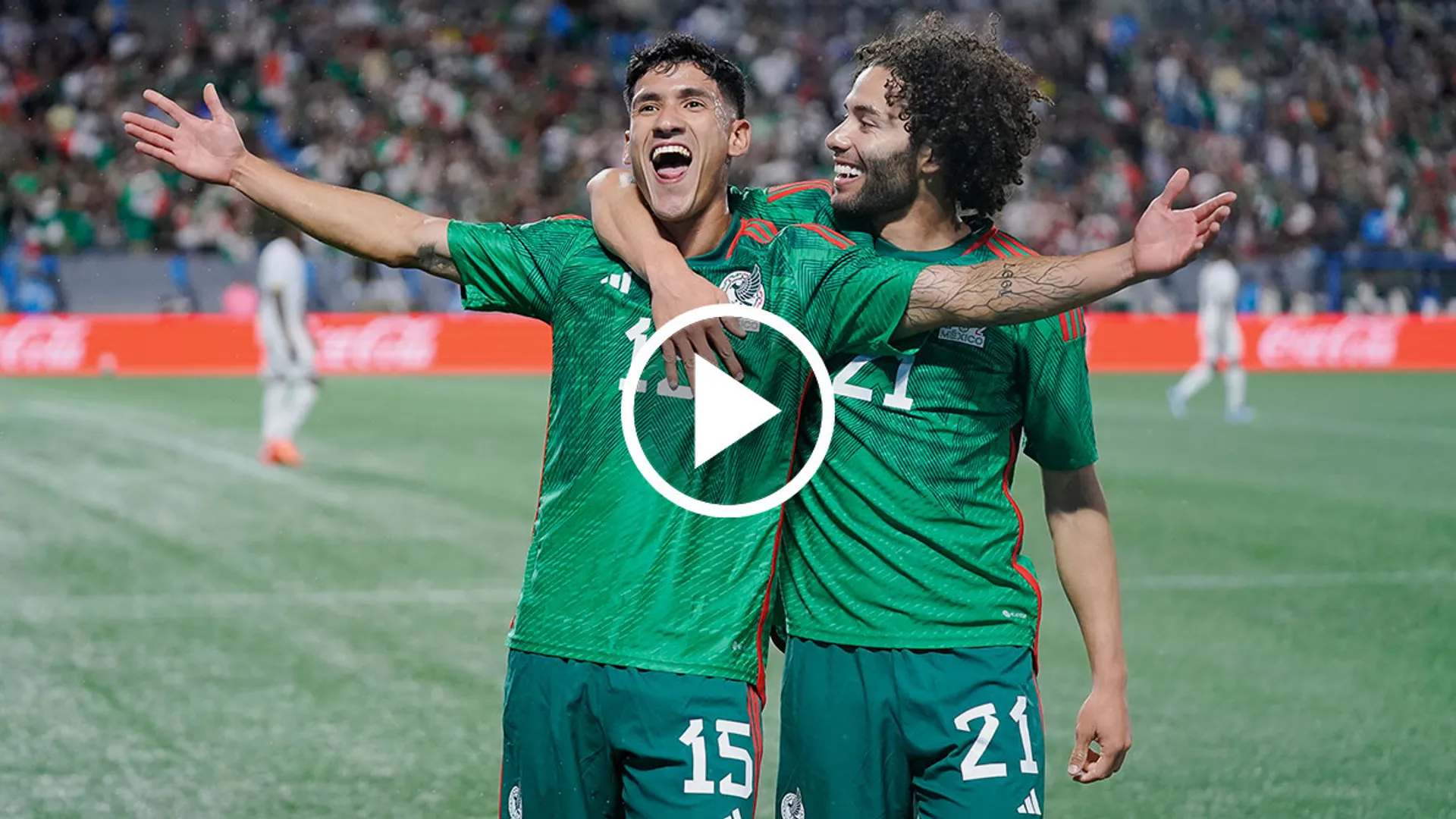 ¡Brujo goleador! Uriel Antuna marcó su gol número 13 con la Selección Mexicana