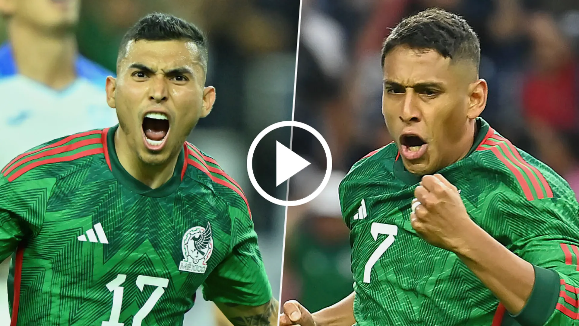 Los goles de los ex Cruz Azul para México.
