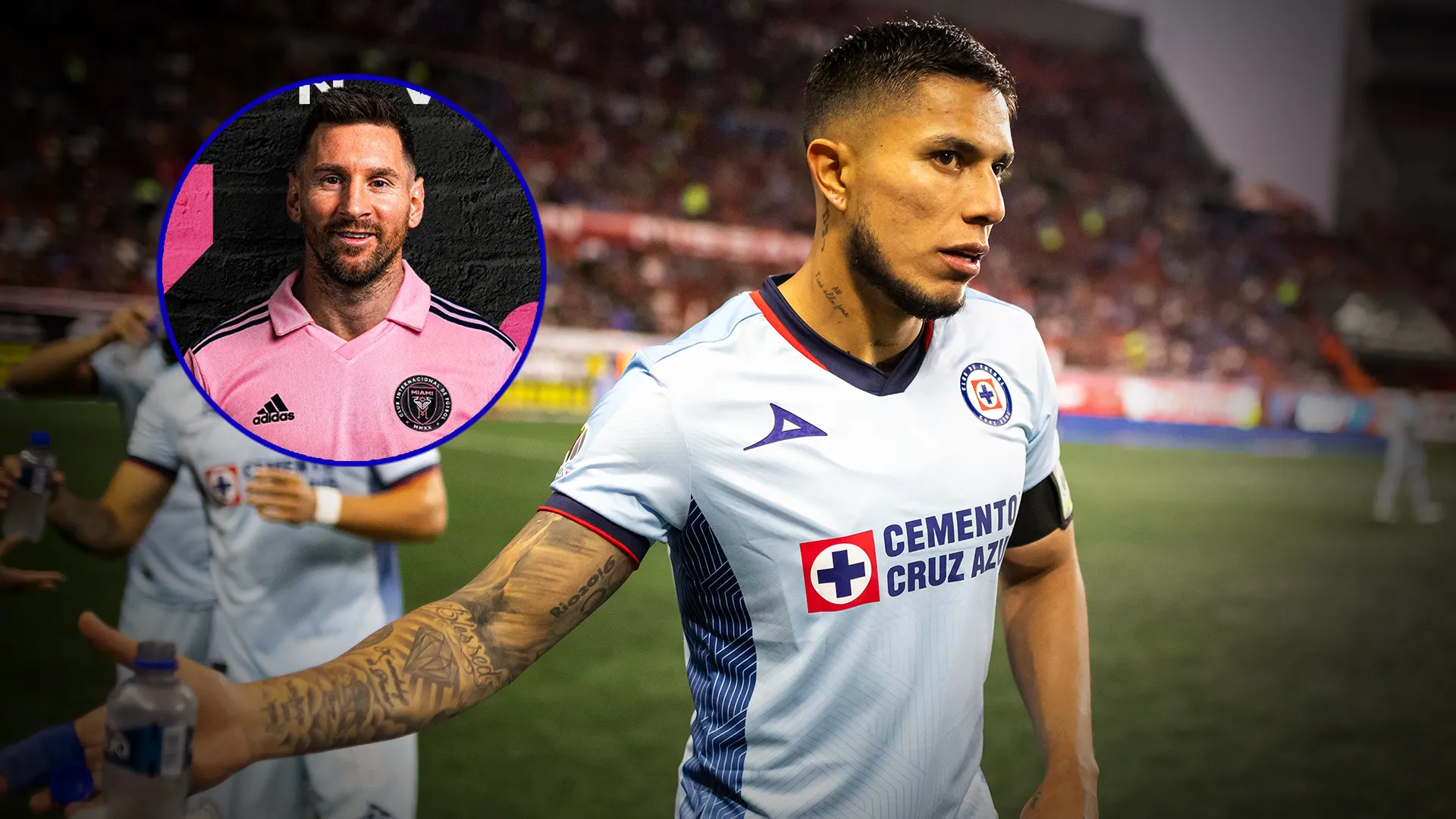 La PROMESA de Salcedo a su hijo: conocer a Messi en el Cruz Azul vs Inter Miami